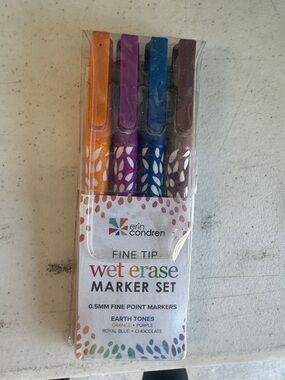 Erin Condren Fine Tip Wet Erase Markers